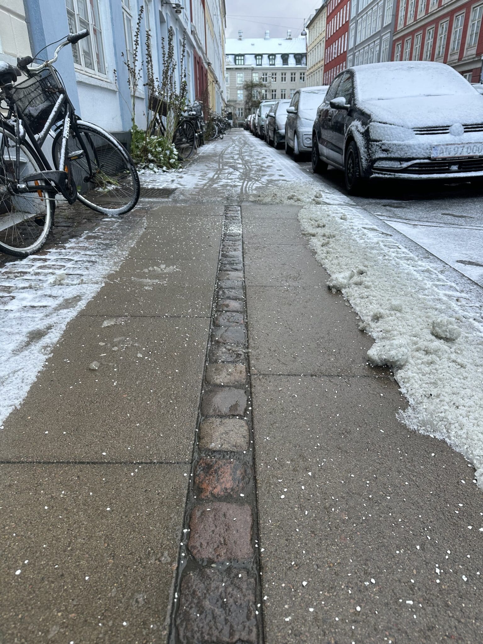 Ejendomsservice af ejendom om vinteren